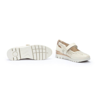 Pikolinos Off-white Cantabria leren schoenen