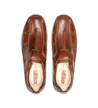 Pikolinos Fuencarral brown leather shoes