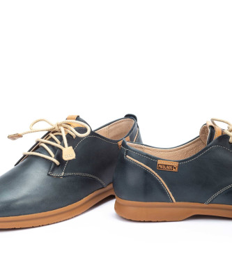 Pikolinos Gandia navy leather shoes