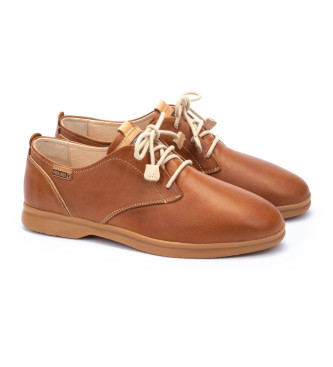 Pikolinos Chaussures Gandia en cuir marron