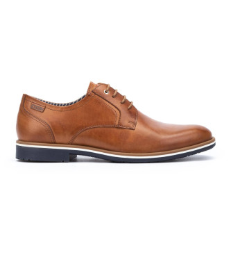 Pikolinos Brown Leon Leather Shoes