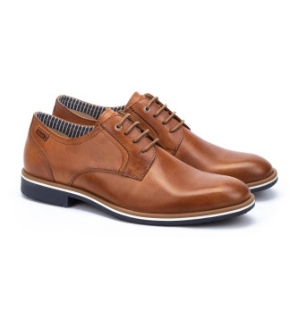 Pikolinos Brown Leon Leather Shoes