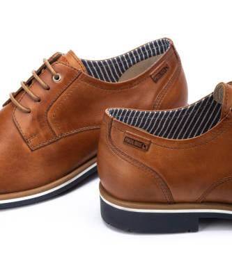 Pikolinos Brown Leon Leather Shoes