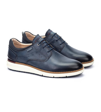 Pikolinos Manacor leather shoes navy