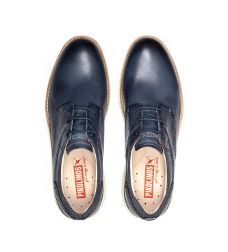 Pikolinos Manacor leather shoes navy