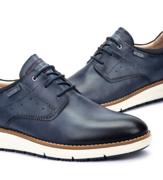 Pikolinos Manacor leather shoes navy