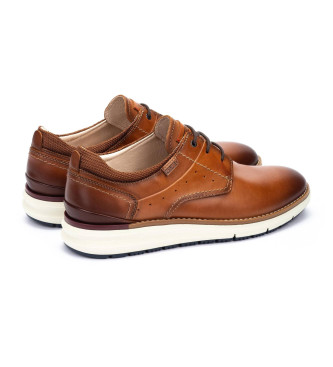 Pikolinos Chaussures Manacor en cuir marron