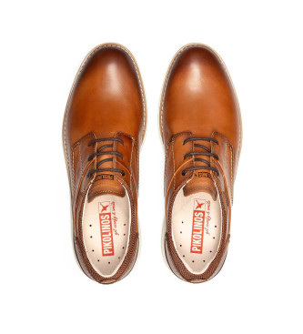 Pikolinos Manacor brown leather shoes