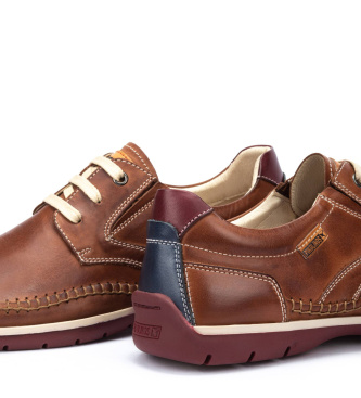 Pikolinos Sapatos de couro Marbella castanhos