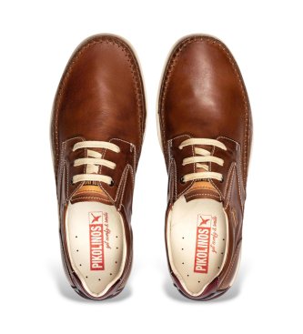 Pikolinos Sapatos de couro Marbella castanhos