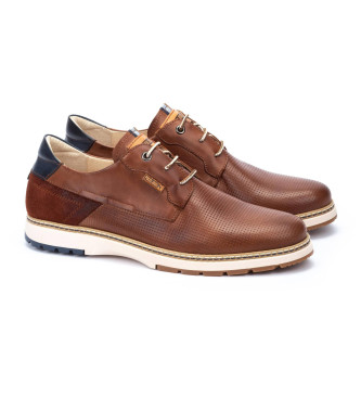 Pikolinos Olivera brown leather shoes