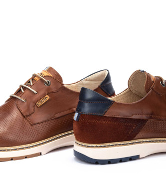 Pikolinos Olivera brown leather shoes