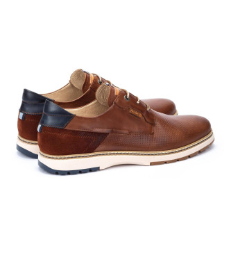 Pikolinos Olvera brown leather shoes