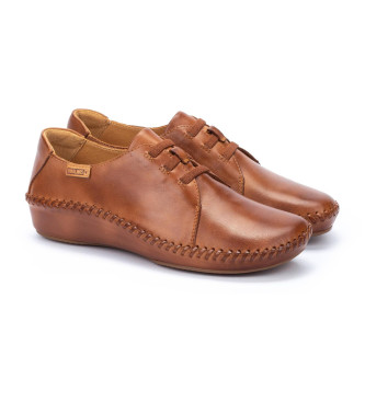 Pikolinos Puerto Vallarta chaussures en cuir marron