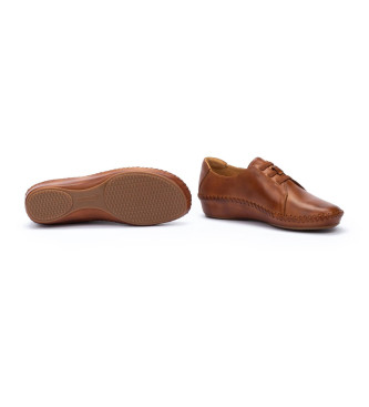Pikolinos Puerto Vallarta chaussures en cuir marron