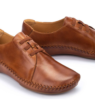 Pikolinos Puerto Vallarta chaussures en cuir marron