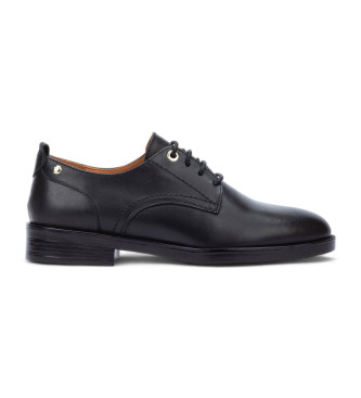 Pikolinos Leather shoes Puertollano black