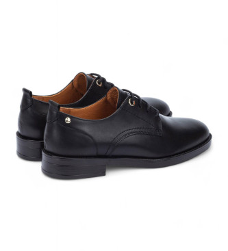 Pikolinos Leather shoes Puertollano black