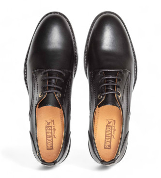 Pikolinos Leather shoes Puertollano black