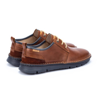Pikolinos Rivas brown leather shoes