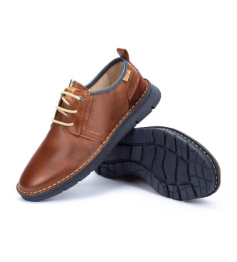 Pikolinos Rivas brown leather shoes