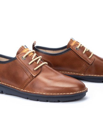 Pikolinos Zapatos de Piel Rivas marrn