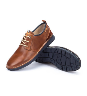 Pikolinos Zapatos de Piel Rivas marrn