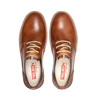 Pikolinos Zapatos de Piel Rivas marrn