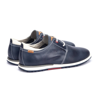 Pikolinos Saler leren schoenen marine