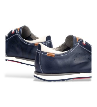 Pikolinos Saler leren schoenen marine