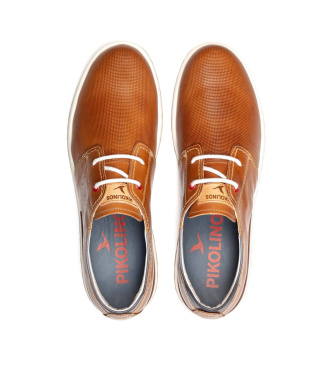 Pikolinos Saler bruine leren schoenen