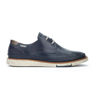 Pikolinos San Juan navy leather shoes