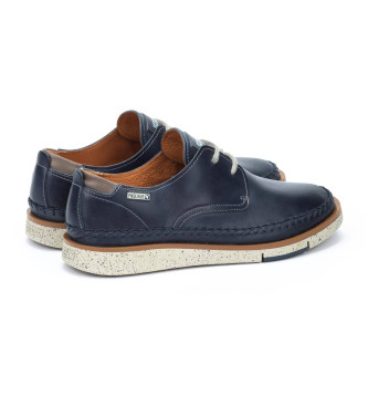 Pikolinos Scarpe in pelle blu navy San Juan