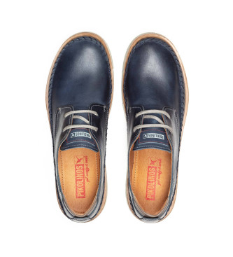 Pikolinos San Juan navy leather shoes