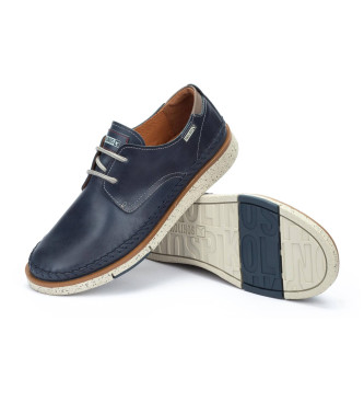 Pikolinos Scarpe in pelle blu navy San Juan