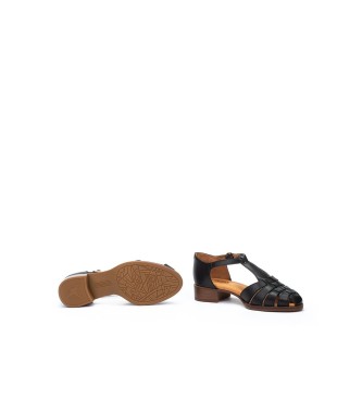 Pikolinos Sapatos de couro Valencia preto