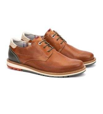 Pikolinos Mocasines de piel Berna marr�n