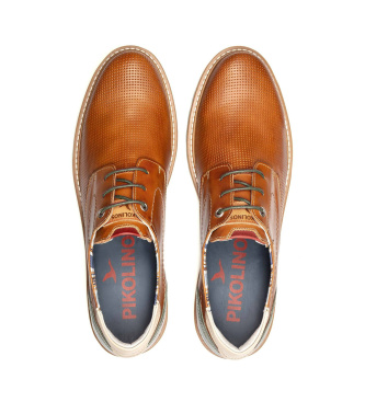 Pikolinos Mocasines de piel Berna marr�n