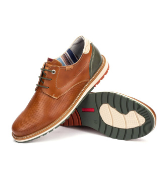 Pikolinos Mocasines de piel Berna marr�n
