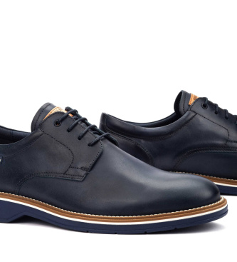 Pikolinos Zapatos de piel Carlet azul