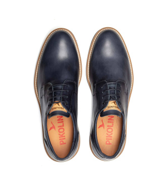 Pikolinos Zapatos de piel Carlet azul
