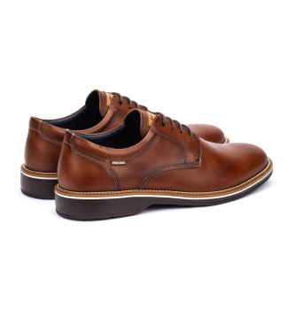 Pikolinos Zapatos de piel Carlet marr�n