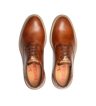 Pikolinos Zapatos de piel Carlet marr�n