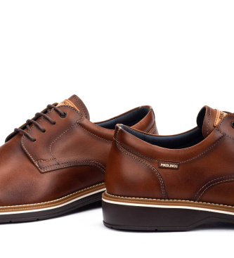 Pikolinos Zapatos de piel Carlet marr�n