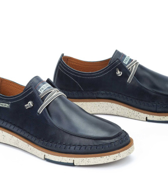 Pikolinos Zapatos de piel San Juan azul