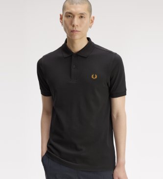 Fred Perry Polo uni noir