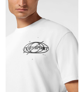 Plein Sport Camiseta Neck SS Logo blanco