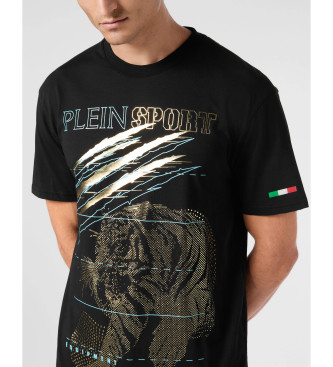 Plein Sport Tiger T-shirt sort