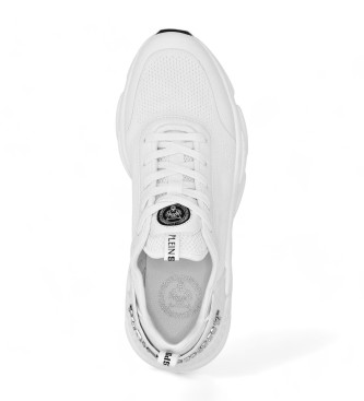 Plein Sport Sneakersy Core Lo-Top białe