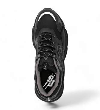 Plein Sport Zapatillas Lo-Top logotipo  negro
